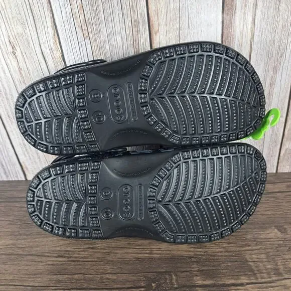 Crocs X Disney The Nightmare Before Christmas GID Jack Skellington Clog W10 M8 - Picture 6 of 9